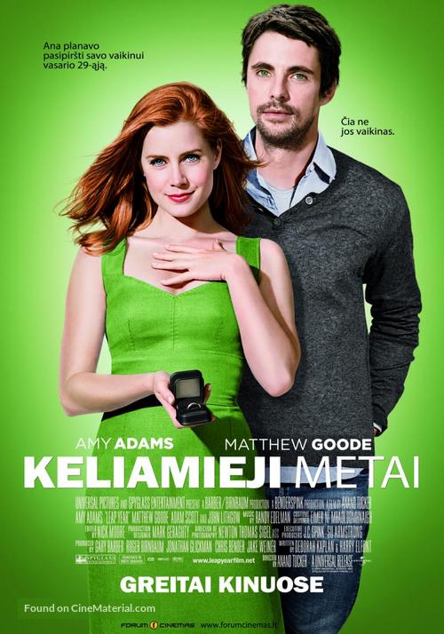 Leap Year - Lithuanian Movie Poster