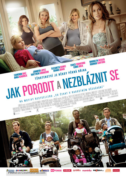 What to Expect When You&#039;re Expecting - Czech Movie Poster