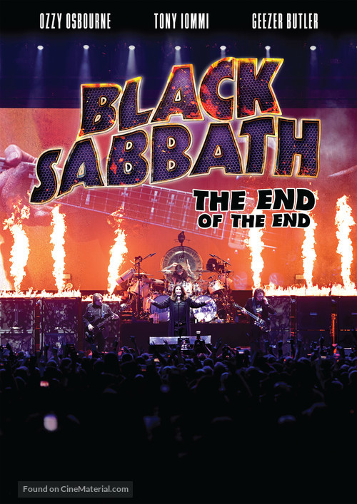 Black Sabbath the End of the End - British Movie Poster