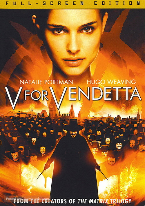 V for Vendetta - DVD movie cover