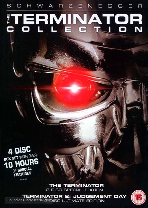 The Terminator - British Movie Cover