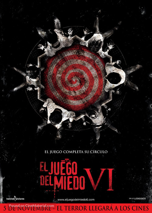 Saw VI - Argentinian Movie Poster
