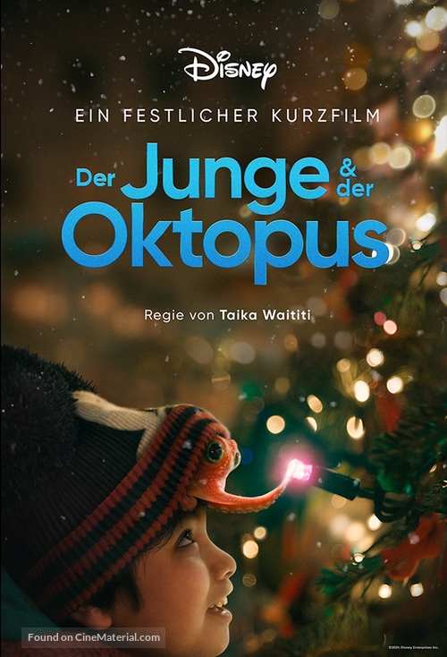 The Boy &amp; the Octopus - German Movie Poster