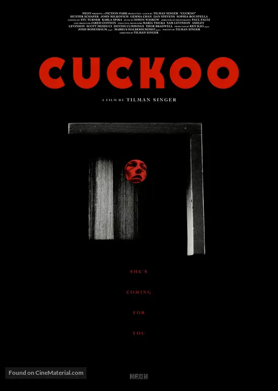 Cuckoo (2025) British movie poster