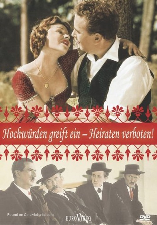 Heiraten verboten - German DVD movie cover