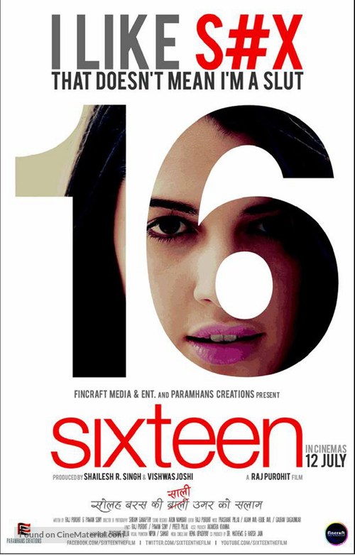 Sixteen - Indian Movie Poster