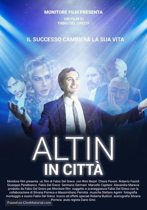 Altin in the city - Italian Movie Poster