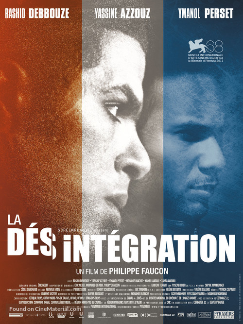 La d&eacute;sint&eacute;gration - French Movie Poster