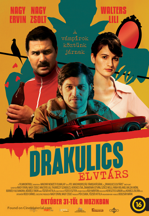 Drakulics elvt&aacute;rs - Hungarian Movie Poster