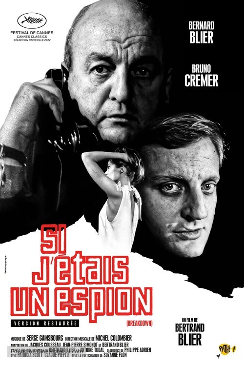 Si j&#039;&eacute;tais un espion - French Movie Poster