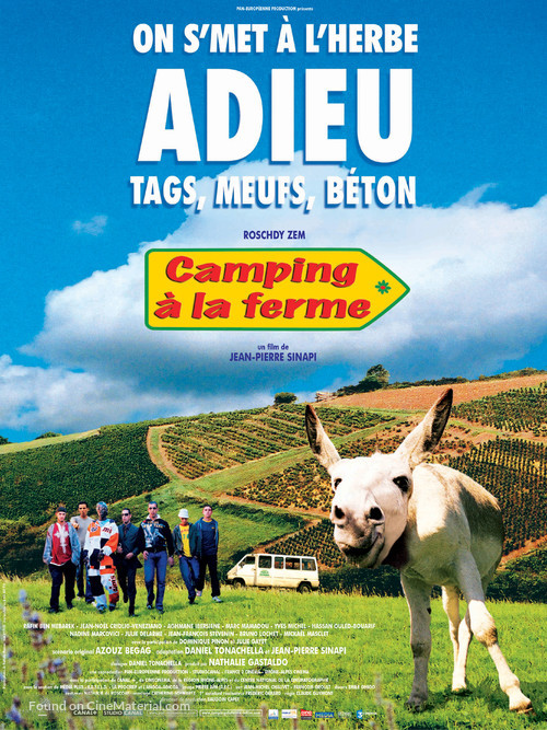 Camping &agrave; la ferme - French Movie Poster