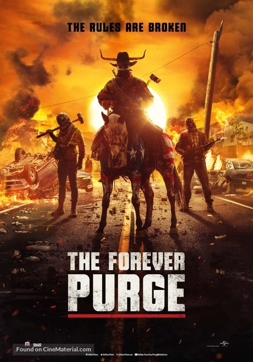 The Forever Purge -  Theatrical movie poster
