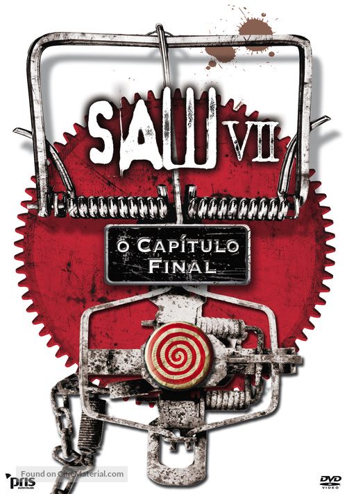 Saw 3D - Portuguese DVD movie cover