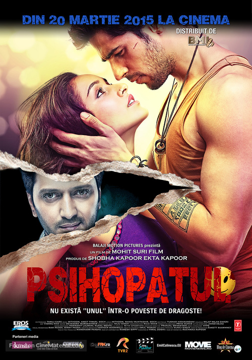 Ek Villain - Romanian Movie Poster