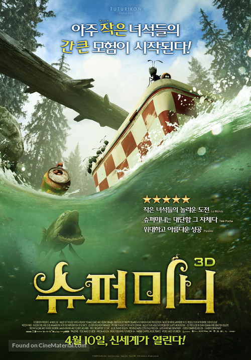 Minuscule - La vall&eacute;e des fourmis perdues - South Korean Movie Poster