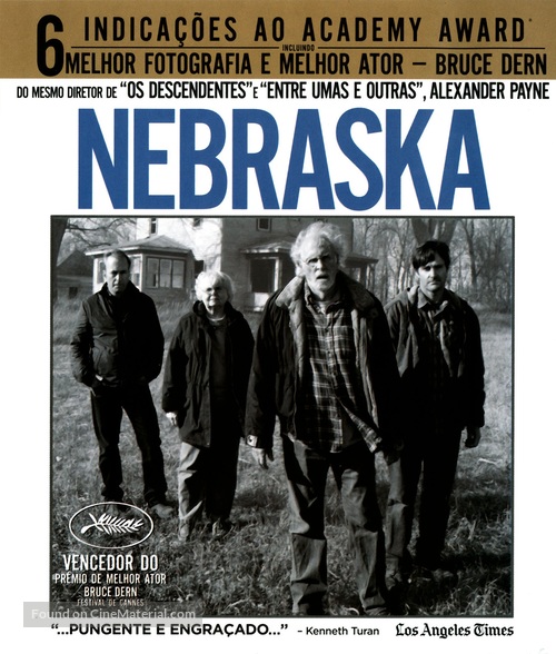 Nebraska - Brazilian Blu-Ray movie cover