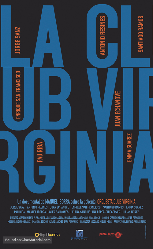 La Club Virginia - Spanish Movie Poster