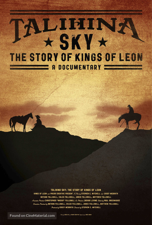 Talihina Sky: The Story of Kings of Leon - Movie Poster