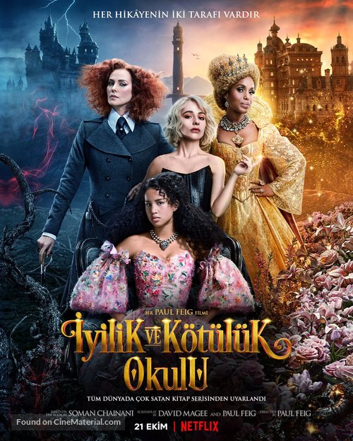 The School for Good and Evil - Turkish Movie Poster