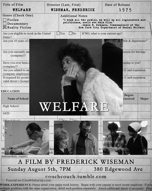 Welfare - Movie Poster