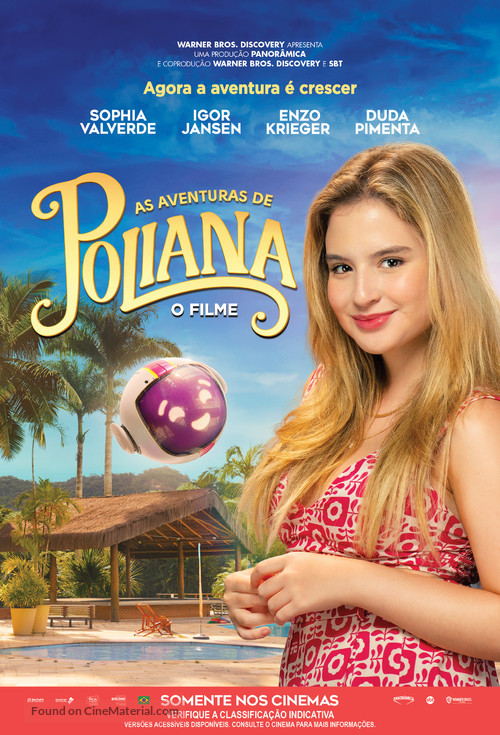 As Aventuras de Poliana: O Filme - Brazilian Movie Poster