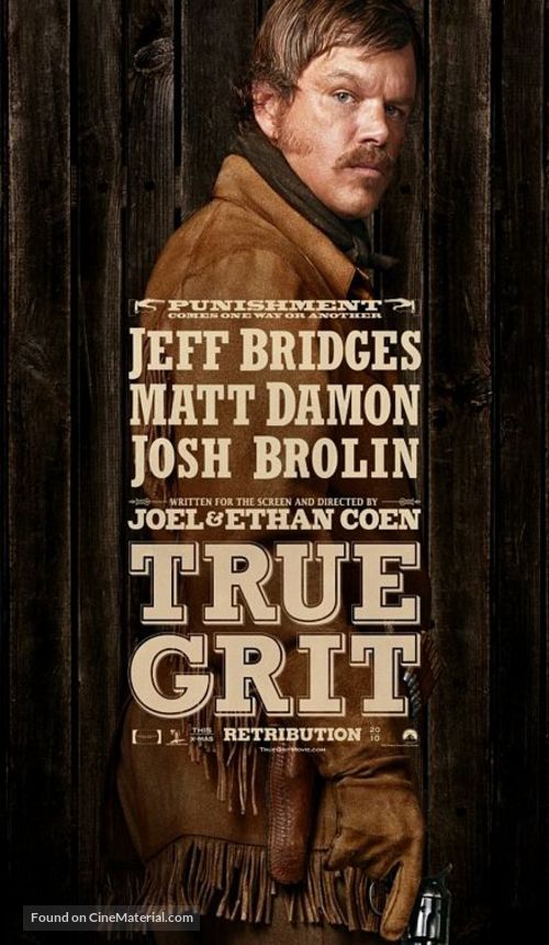 True Grit - British Movie Poster