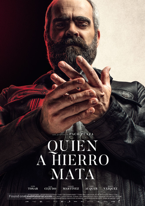 Quien a hierro mata - Spanish Movie Poster