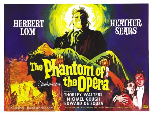 The Phantom of the Opera - British Movie Poster