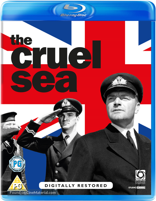 The Cruel Sea - British Blu-Ray movie cover