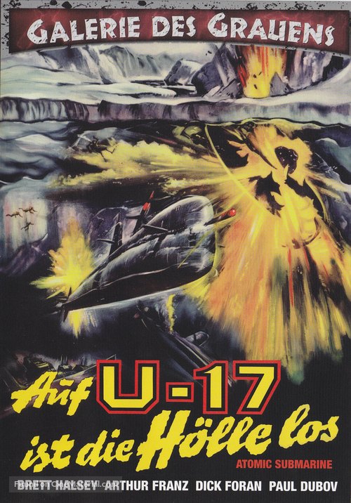 The Atomic Submarine - German Movie Cover