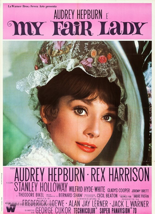 My Fair Lady - Italian Re-release movie poster