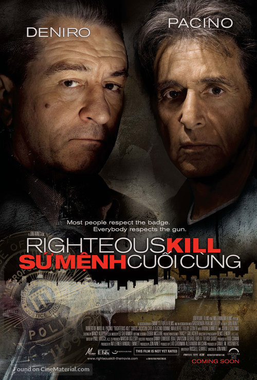 Righteous Kill - Vietnamese Movie Poster