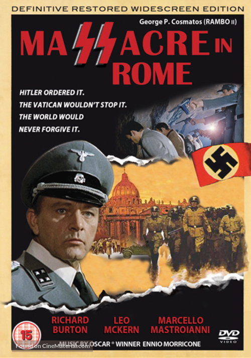 Rappresaglia - British DVD movie cover