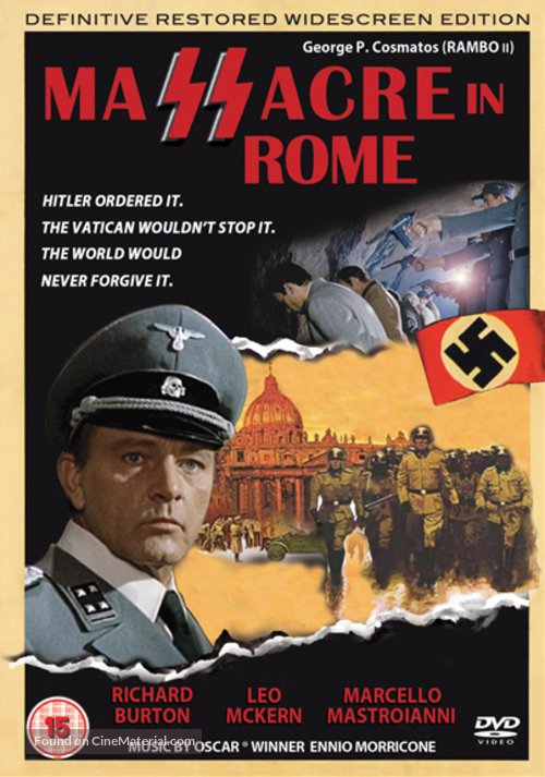 Rappresaglia - British DVD movie cover