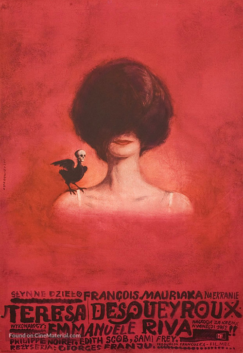Th&eacute;r&egrave;se Desqueyroux - Polish Movie Poster
