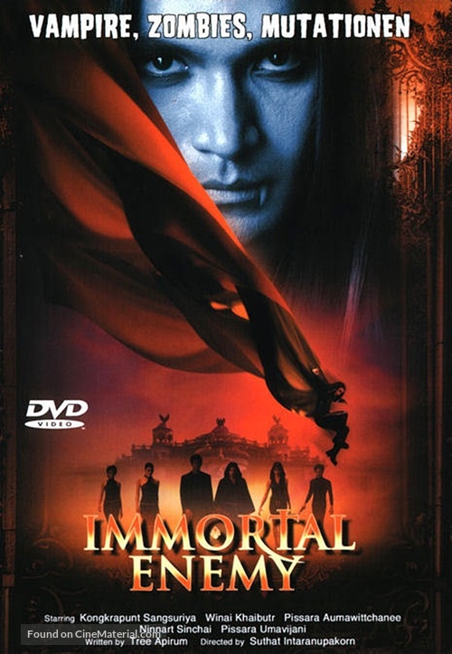 Immortal Enemy - German DVD movie cover