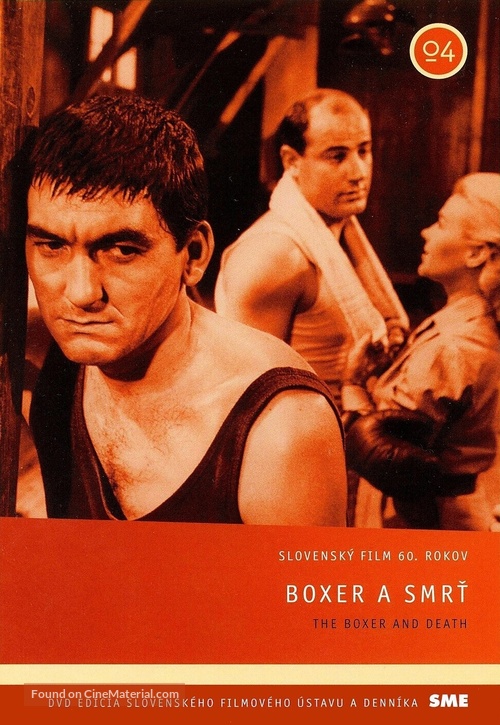 Boxer a smrt - Slovak DVD movie cover