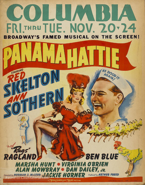 Panama Hattie - Movie Poster