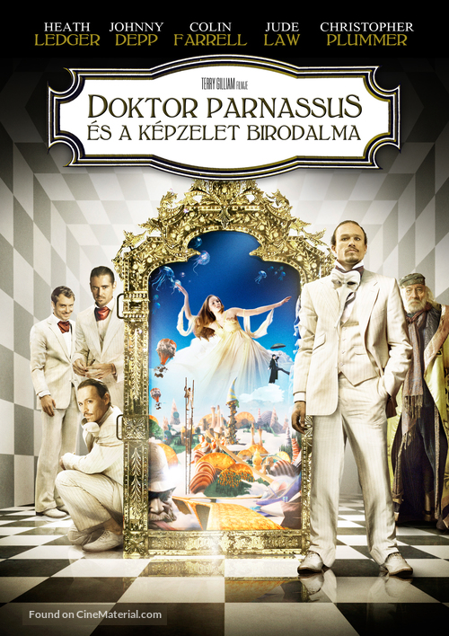 The Imaginarium of Doctor Parnassus - Hungarian DVD movie cover