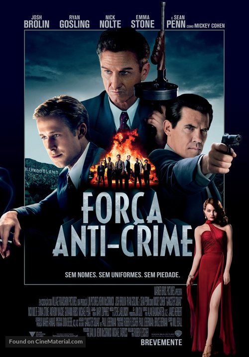 Gangster Squad - Portuguese Movie Poster