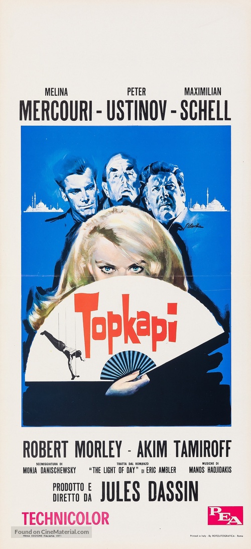 Topkapi - Italian Movie Poster
