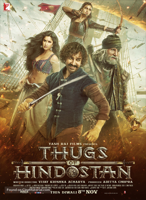 Thugs of Hindostan - Indian Movie Poster