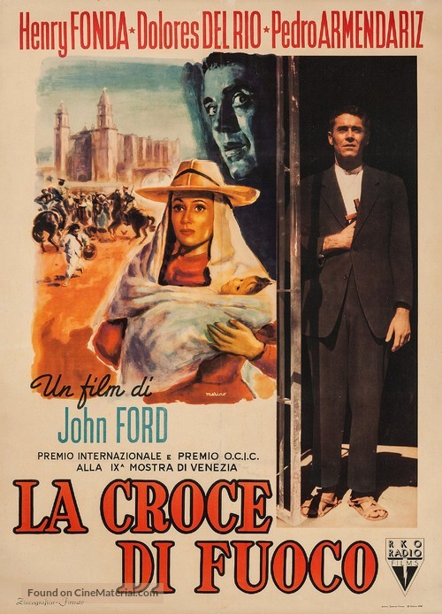 The Fugitive - Italian Movie Poster