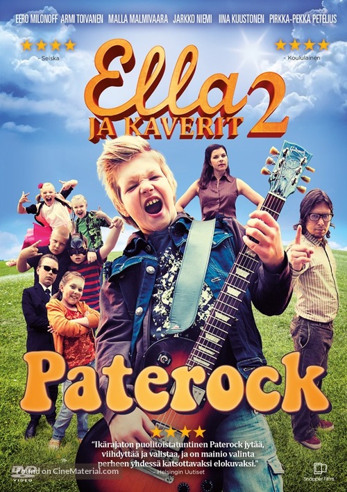Ella ja kaverit 2 - Paterock - Finnish DVD movie cover
