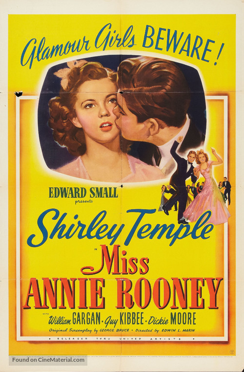 Miss Annie Rooney - Movie Poster