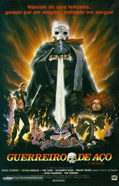 Iron Warrior - Brazilian Movie Poster