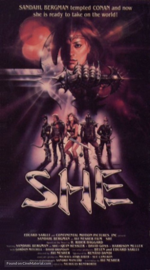She - VHS movie cover