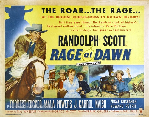Rage at Dawn - Movie Poster
