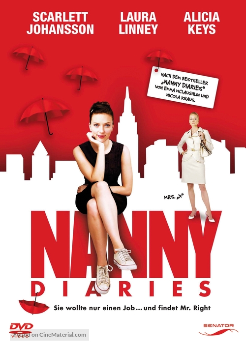 The Nanny Diaries - German Movie Cover