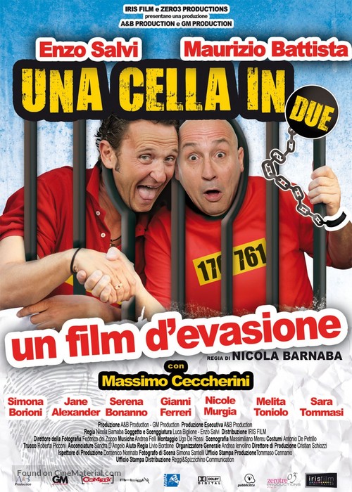 Una cella in due - Italian Movie Poster